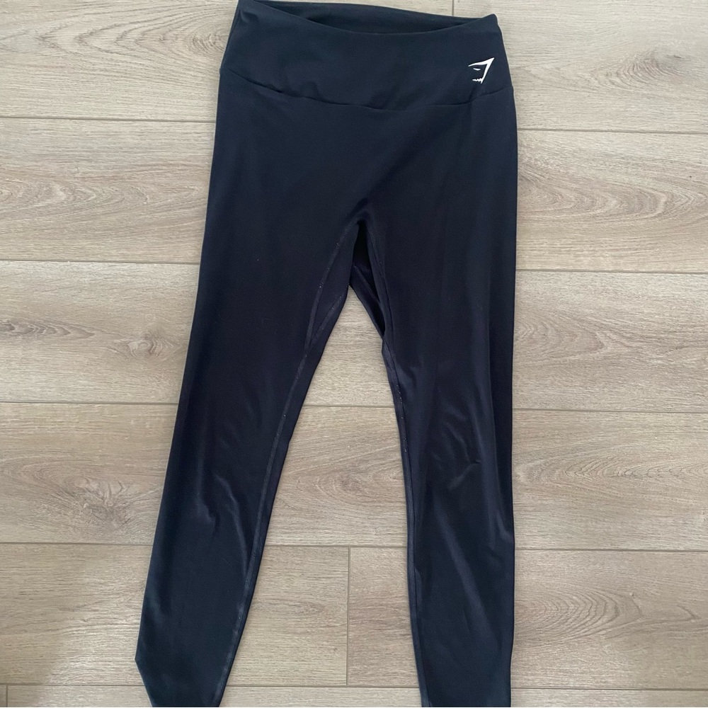 Gymshark Fit Seamless Mid Rise Leggings - Black